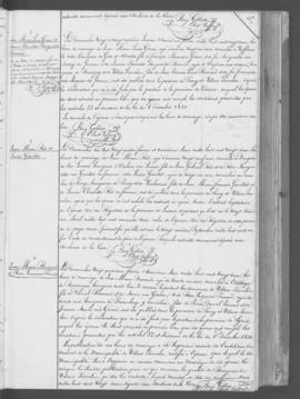 Registre d'annonces de mariage 1821-1864.